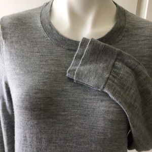 Banana Republic Gray Merino Wool sweater